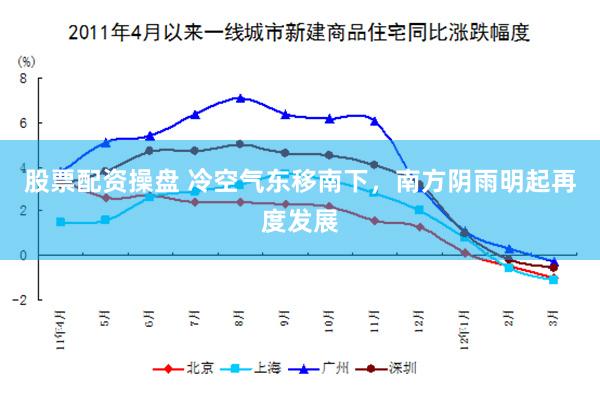 股票配资操盘 冷空气东移南下，南方阴雨明起再度发展