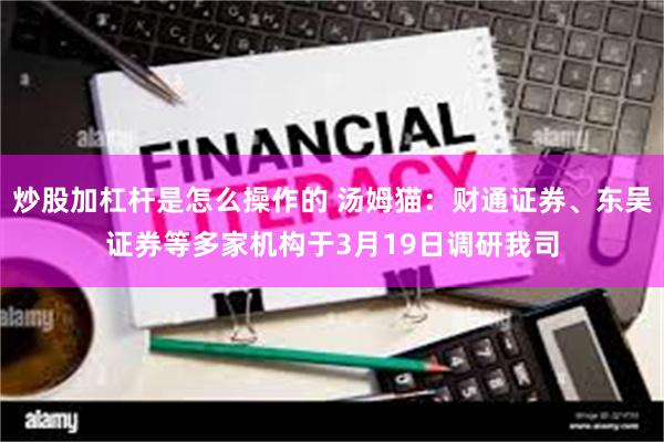 炒股加杠杆是怎么操作的 汤姆猫：财通证券、东吴证券等多家机构于3月19日调研我司
