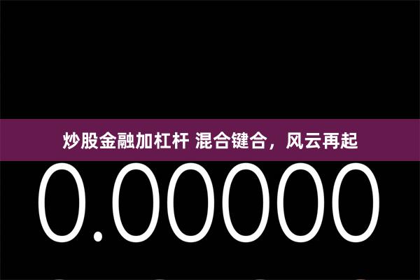 炒股金融加杠杆 混合键合，风云再起