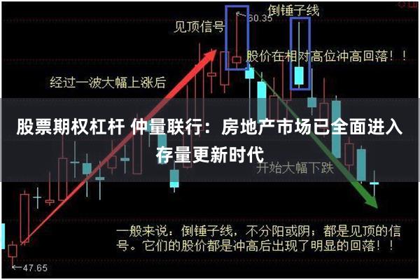 股票期权杠杆 仲量联行：房地产市场已全面进入存量更新时代